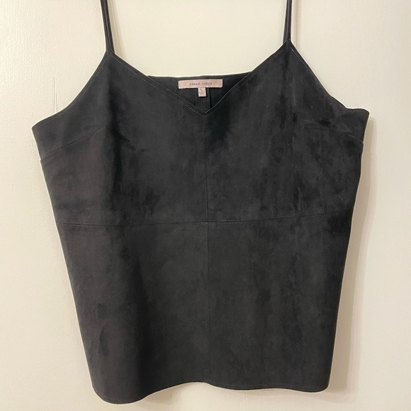 Naked Zebra Tops - Suede-like Going Out Tank - Size Large - Like New